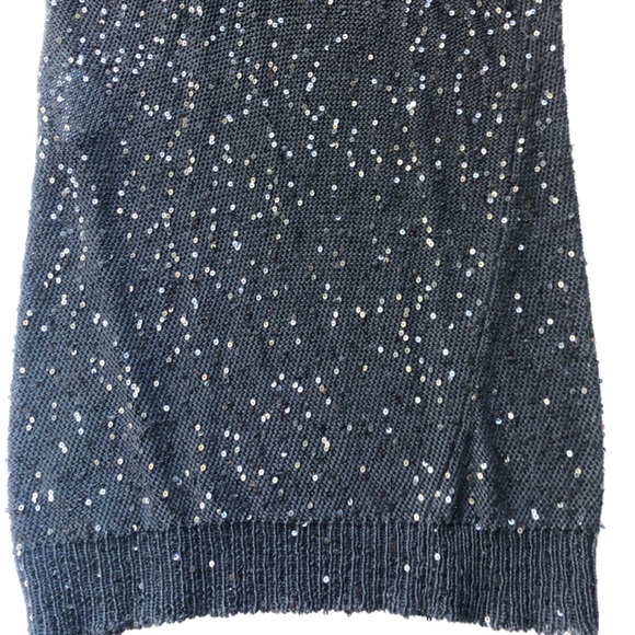 Stella McCartney Black Sequin Racerback Tank Top - Picture 5 of 12
